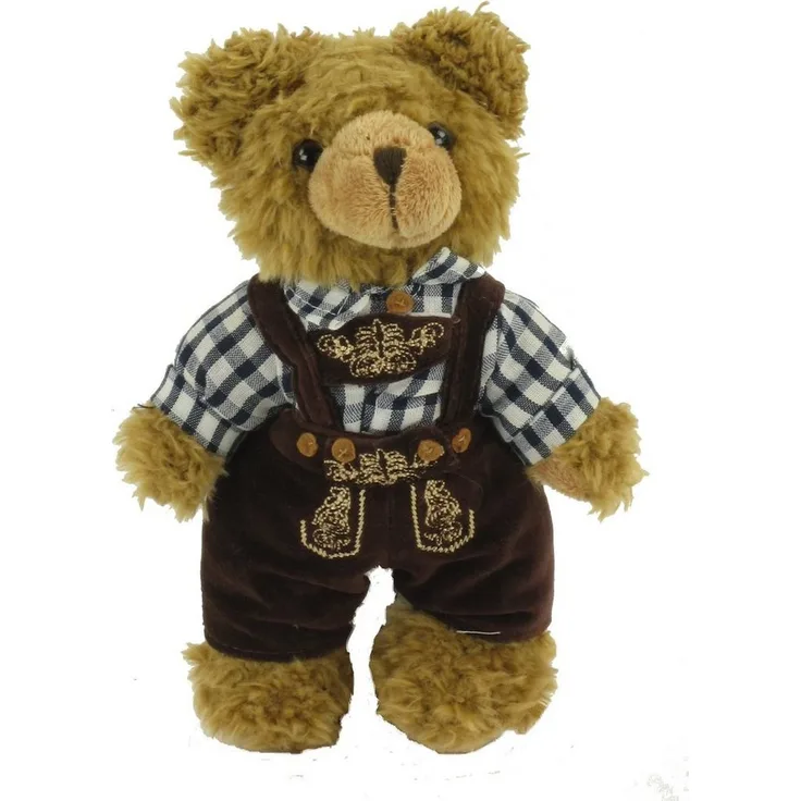 Teddys Rothenburg Kuscheltier Trachten-Teddybär 35 cm, goldbraun, waschbar bis 30 Grad