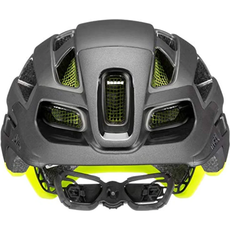 UVEX Bike-Helm finale 2. 0 grey yellow matt Größe S (52-57 cm) – Bild 2