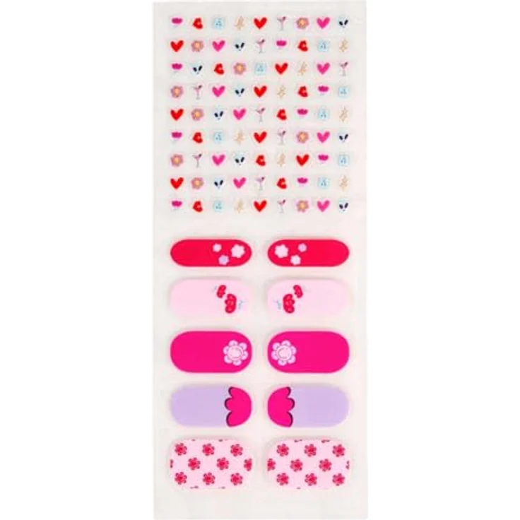 Canenco Sticker CREATE it! - Nagelsticker Set, ideal für kreative Nail Art, nicht für Kinder unter 3 Jahren geeignet – Bild 2