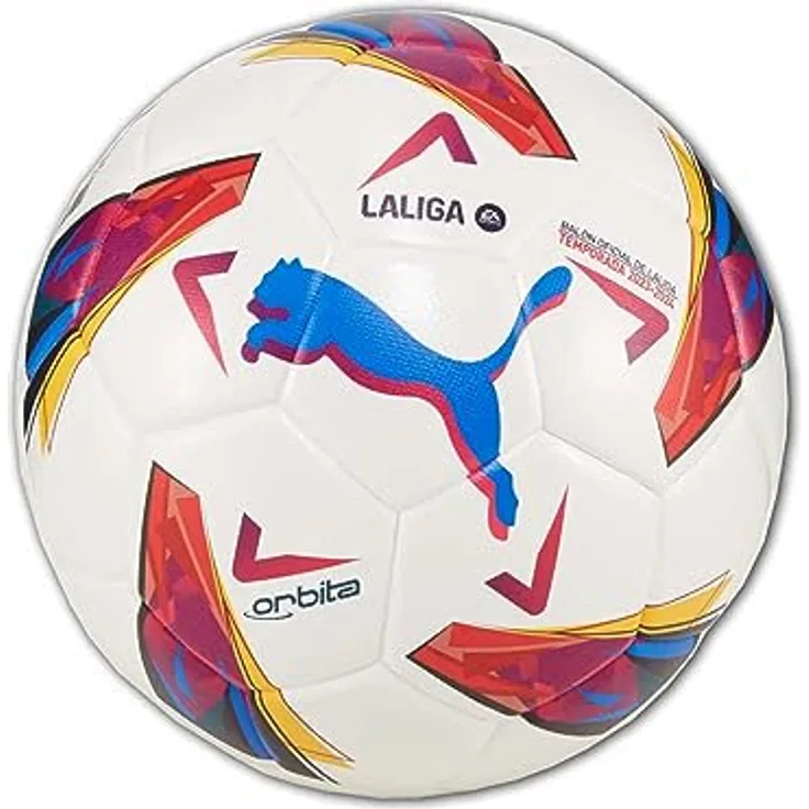 PUMA Orbita LaLiga 1 (FIFA Quality) Soccer Ball, White, 5