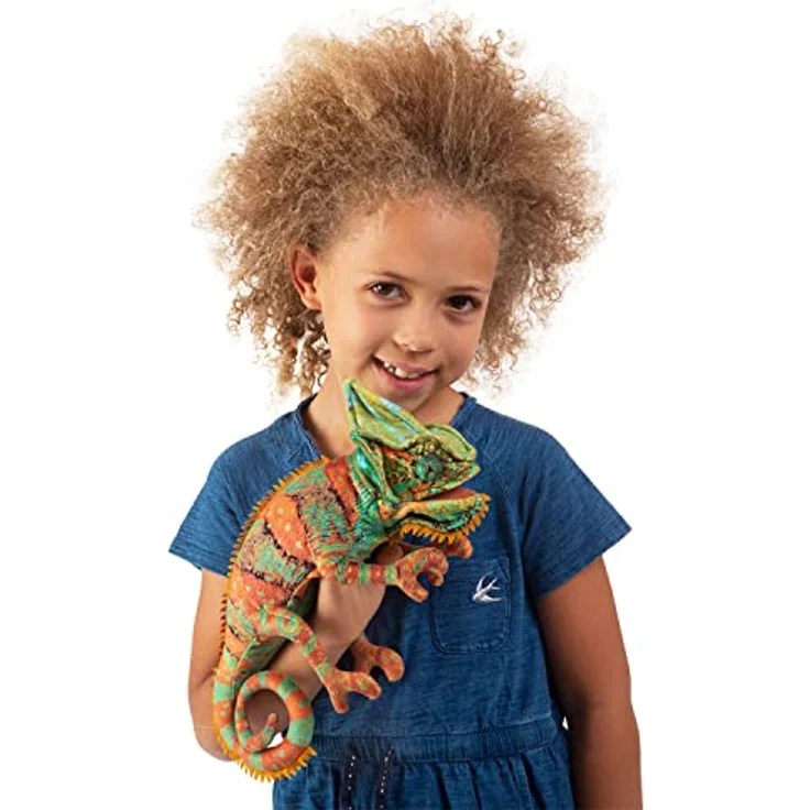 Folkmanis Handpuppe kleines Chamäleon - Small Chameleon 3153 -FM10 – Bild 5