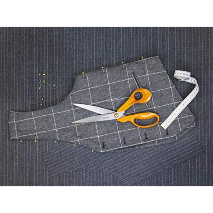 Fiskars Papierschere Schneiderschere 27 cm, rostfreier Stahl mit einstellbarem Klingendruck, spülmaschinenfest – Bild 8