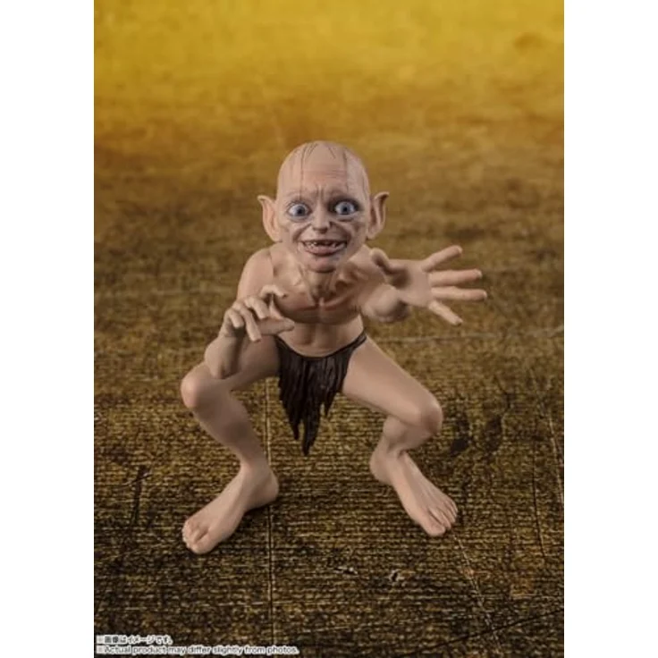 Bandai Tamashii Nations S.H. Figuarts Frodo Beutlin & Gollum, bewegliche Actionfiguren aus 'Der Herr der Ringe', 6 cm und 12 cm, mit Zubehörteilen in Fensterbox – Bild 6