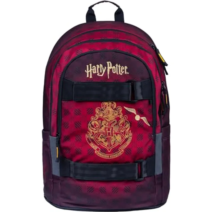 Baagl Schulrucksack Harry Potter, ergonomisch mit Laptopfach bis 15 Zoll, 25L Volumen, wasserabweisend