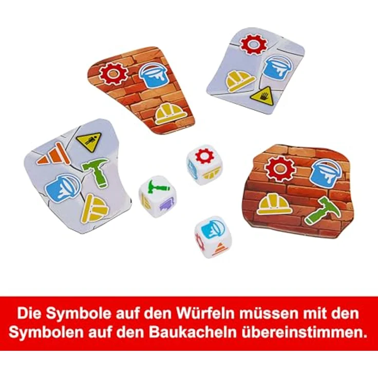 Mattel Games Biber-Bauspaß, Brettspiel für Spieleabende mit Familie und Freunden, Reisen und Camping, HPW60 - Preisvergleich – Bild 5