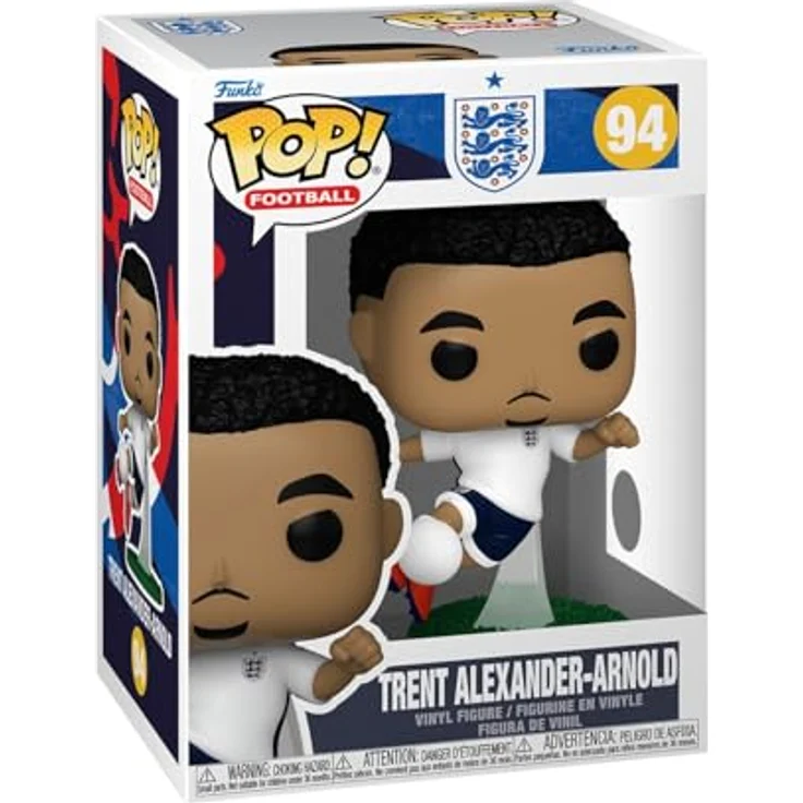 Funko POP! Football: England - Trent Alexander-Arnold, Sammelfigur aus hochwertigem Vinyl, 9,5 cm, ideal für Fans und Sammler, World Cup 2026 – Bild 1