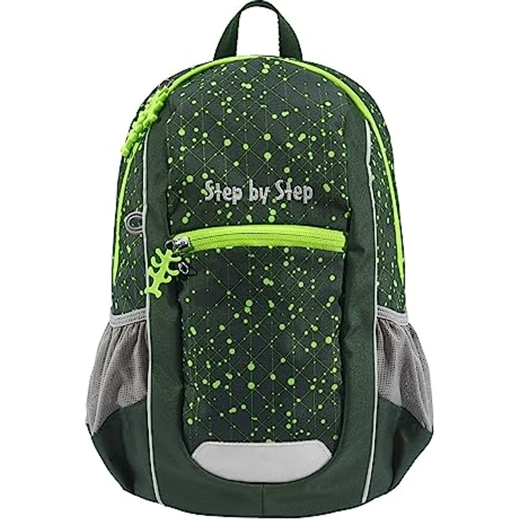 Step by Step Rucksack-Set KIGA Maxi „Dino Nilo“, Ergonomischer Mini-Rucksack mit separatem Innenfach, ab 3 Jahren, 10 l, grün – Bild 3