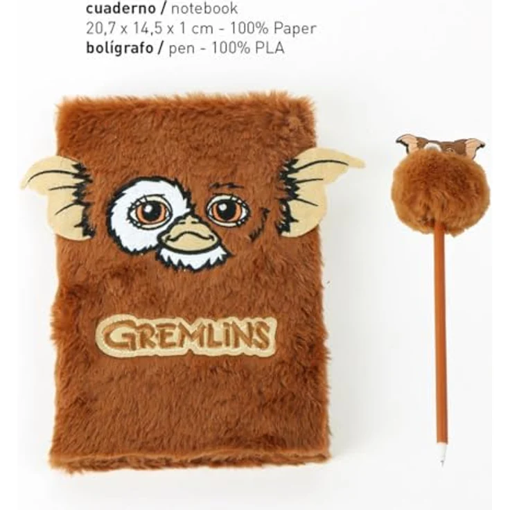 Cerda Gremlins Schreib-Set Gizmo, multicolor Standard, praktisches Schul- und Bürozubehör – Bild 2