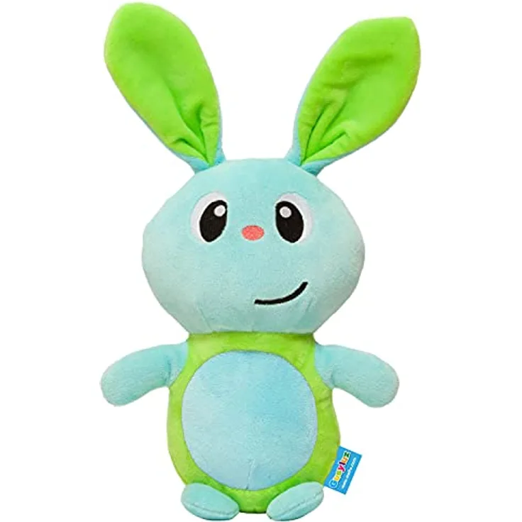 MOLTO GusyLuz® Musikalisches Plüschtier Kaninchen Blau, Plüsch mit Licht und 3 Melodien, für Babys ab 0 Jahren