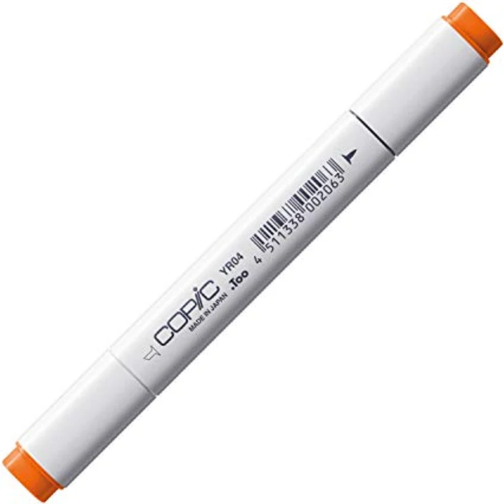 Copic Classic Marker YR - 04, Chrome Orange, professioneller Layoutmarker mit breiter und feiner Spitze, schnelltrocknend – Bild 1
