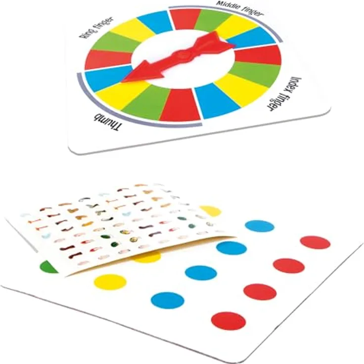 Toi-Toys Tangled Fingers! Verschlungenes Finger Partyspiel für 2 Spieler, ab 3 Jahren, Spielzeit ca. 15 Minuten