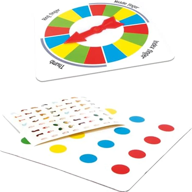 Toi-Toys Tangled Fingers! Verschlungenes Finger Partyspiel für 2 Spieler, ab 3 Jahren, Spielzeit ca. 15 Minuten – Bild 1