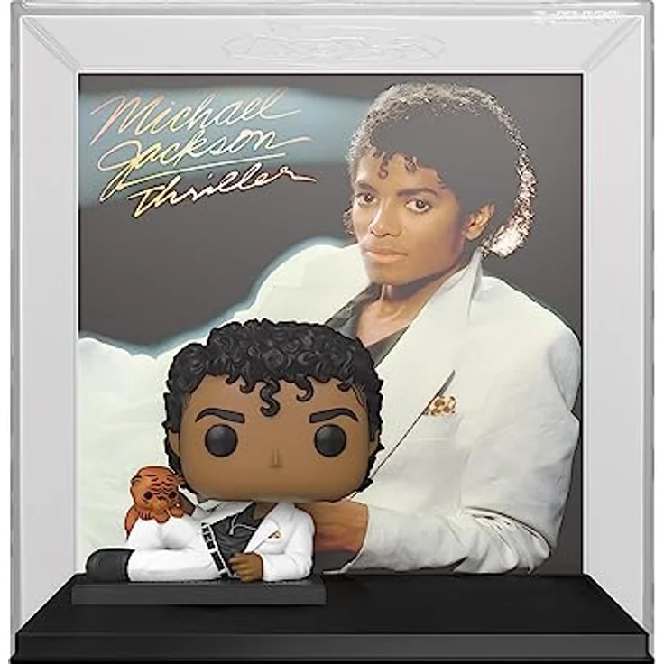 Funko Pop! Albums: Michael Jackson - MJ - Thriller - Vinyl-Sammelfigur - Geschenkidee - Offizielle Handelswaren - Spielzeug Für Kinder und Erwachsene - Modellfigur Für Sammler und Display – Bild 2