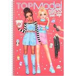 Depesche 12433 TOPModel Cutie Star - Dress Me Up Stickerbuch mit 24 Seiten zum Gestalten schicker Outfits, Malheft mit 7 Stickerbogen