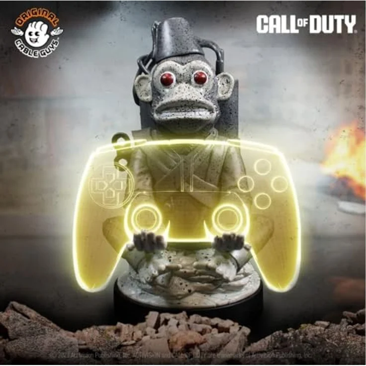 exquisite gaming Call of Duty Toasted Monkey Bomb Figur, 21 cm Klemmhalterung für Controller und Smartphones – Bild 4