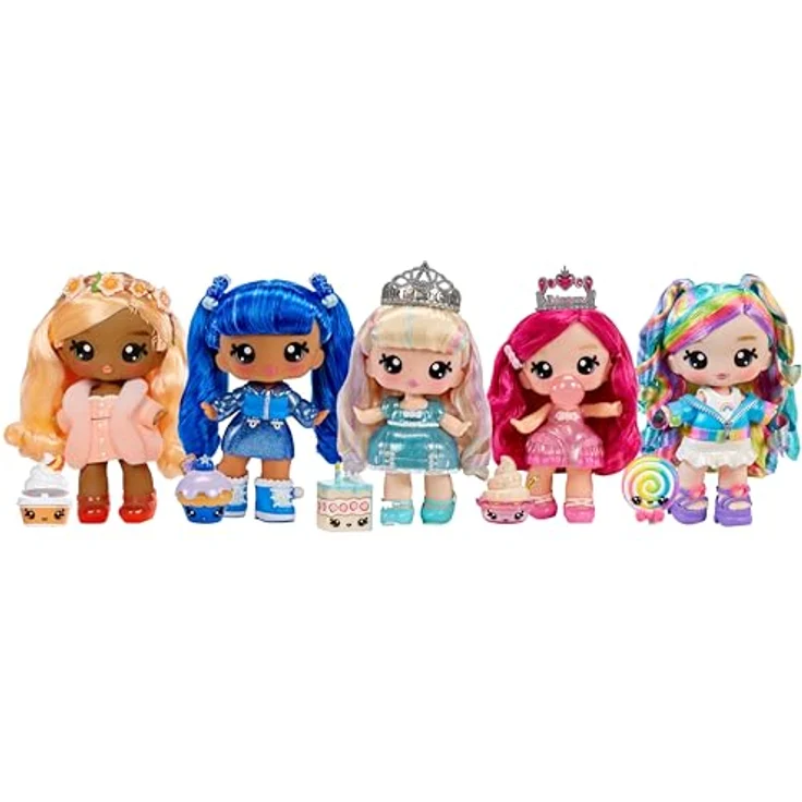 OTTO Anziehpuppe Yummiland Large Doll + Lip Gloss Pet- Rainbow (Skyler Rainbow Belt), duftend – Bild 5
