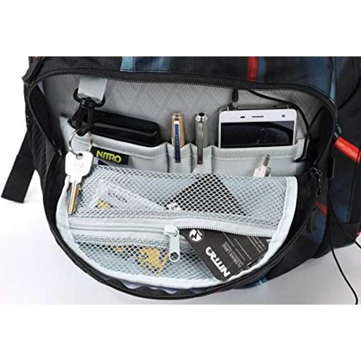 Nitro Hero Pack Schulrucksack Daypack Rucksack Backpack 878038 Acid Dawn – Bild 6