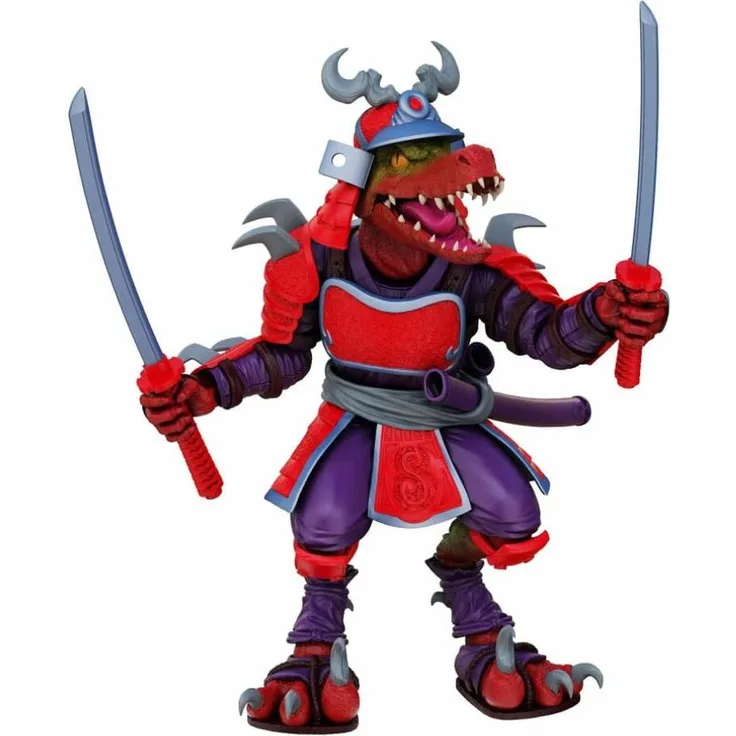 Boss Fight Studio Saurozoic Warriors Actionfigur Sokudo Legion Raptor (Samurai) 15 cm, detailreiche Sammelfigur mit Zubehör in Blisterverpackung