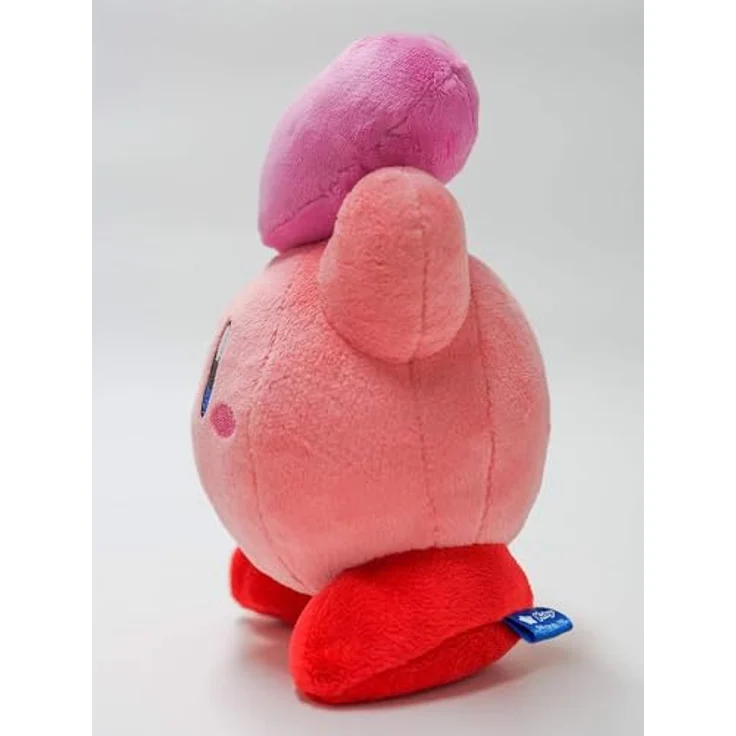 Together+ Plüschfigur Kirby mit Herz, offiziell Nintendo lizenziert, kuschelweicher Plüsch – Bild 2