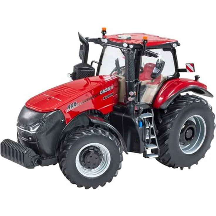 Britains CASE Magnum 405 Traktor Modell, 1:32 Maßstab, robustes Druckguss-Spielzeug mit beweglicher Lenkung und Kupplung, kompatibel mit Zubehör, detailliertes Sammlermodell