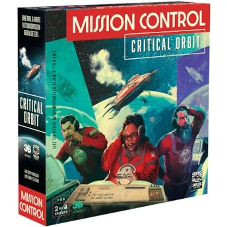 Skellig Games SKE48035 Mission Control, Spiel Zubehör von hoher Qualität, ideal als Geschenk, ideale Unterstützung für Spiel und Phantasie – Bild 1