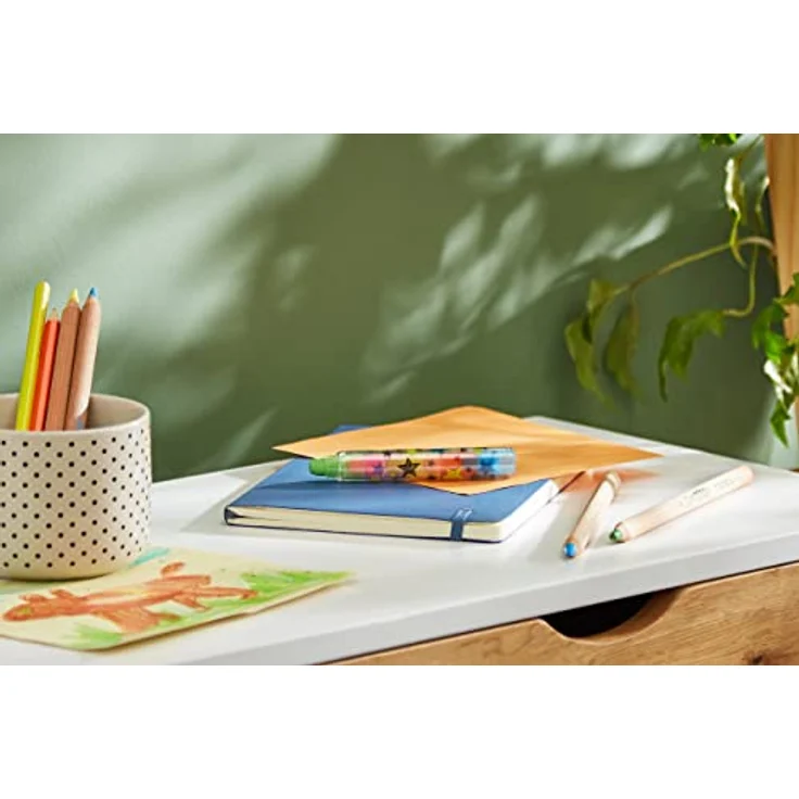 Brunnen 102988701 Radiergummi Steckstift Fun Collection, 5 Farben, 1 Stück – Bild 3