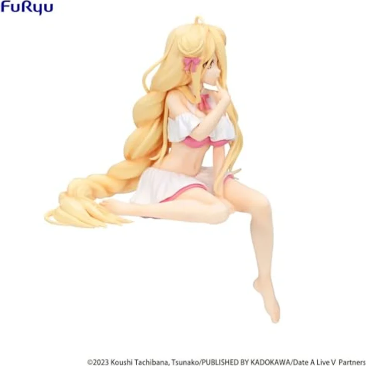 FuRyu Date A Live V Noodle Stopper PVC Statue Mukuro Hoshimiya Swimsuit Ver. 13 cm, detailreiche Sammelfigur – Bild 3
