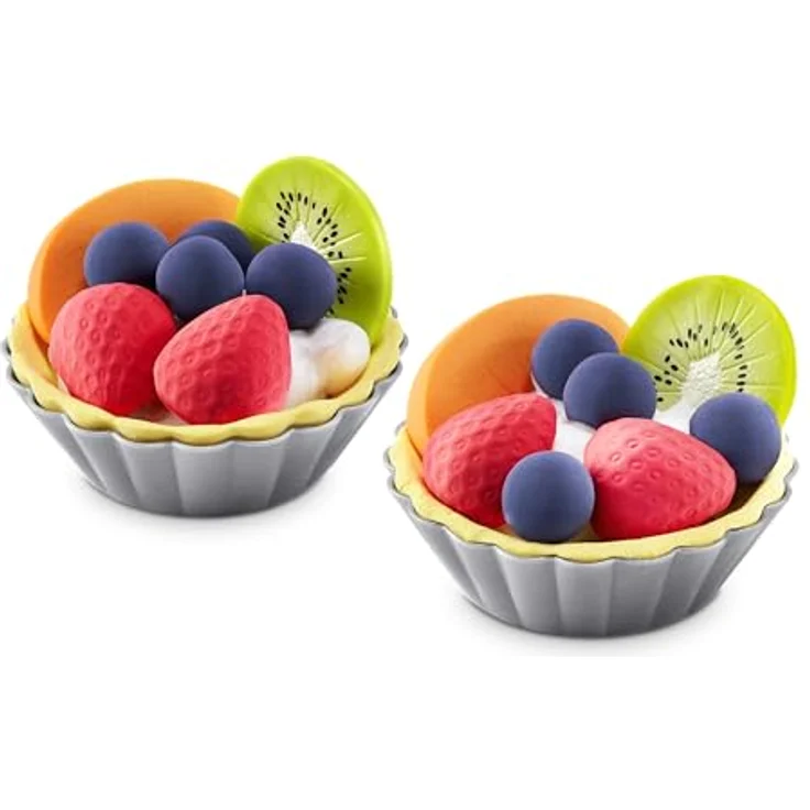 Slime Mart kleine Tüte (Obstkuchen) von ZURU, 2Pack, interaktives DIY Experimentierschleim-Set zum kreativen Gestalten und Spielen – Bild 3