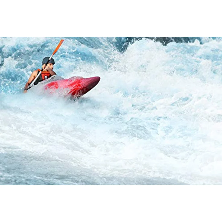 SECUMAR Schwimmweste VIVO 50, Orange-blau, für Kanus, Kajaks und SUP geeignet – Bild 2