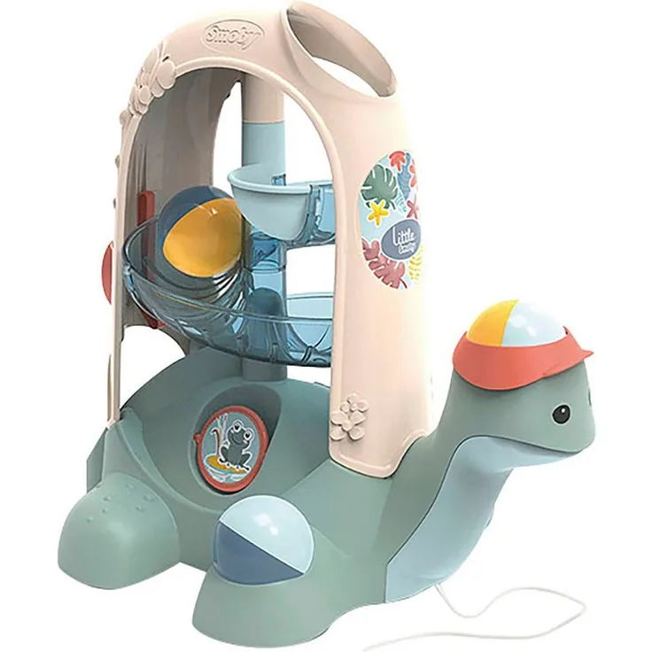 Smoby Kugelbahn LS Schildkröte, Made in Europe, kunterbunt
