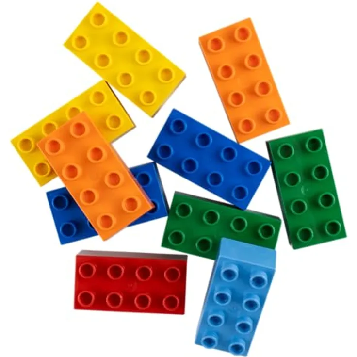 Stein-Experte Lego® DUPLO® 2x4 Kreativ-Set, 10 Bunte Bausteine für kleine Baumeister, fördert Kreativität und Motorik