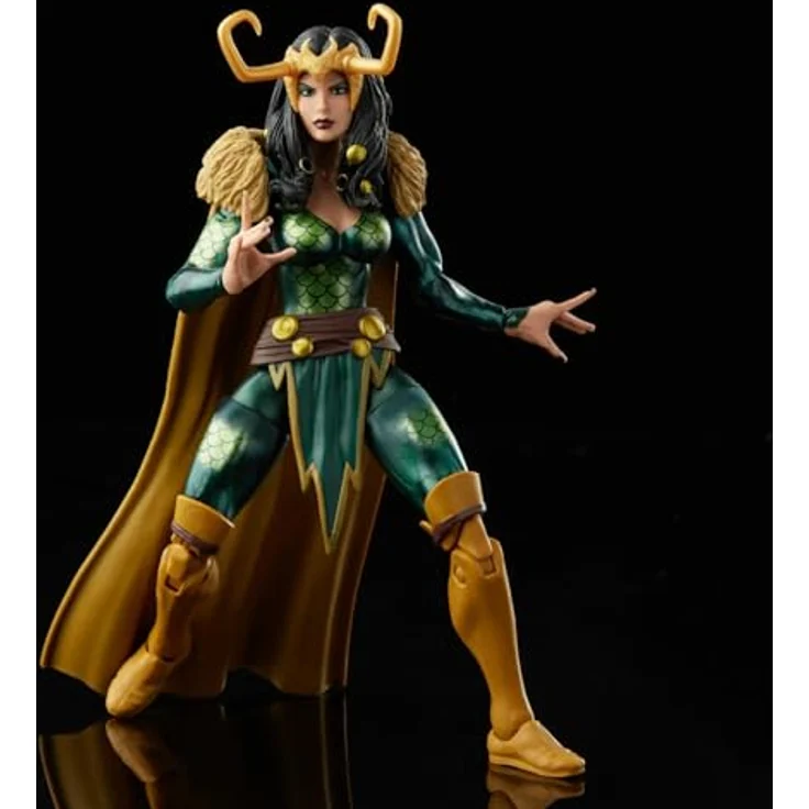 Marvel Legends Series Loki, Agent von Asgard, Retroverpackung, 15 cm große Action-Figur, 2 Accessoires – Bild 4