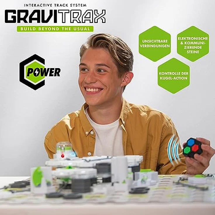 Ravensburger GraviTrax POWER Element Light - Elektronisches Zubehör für spektakuläre Kugelbahnen für Kinder ab 8 Jahren. Kombinierbar mit allen Produktlinien, Starter-Sets, Extensions und Elementen – Bild 5