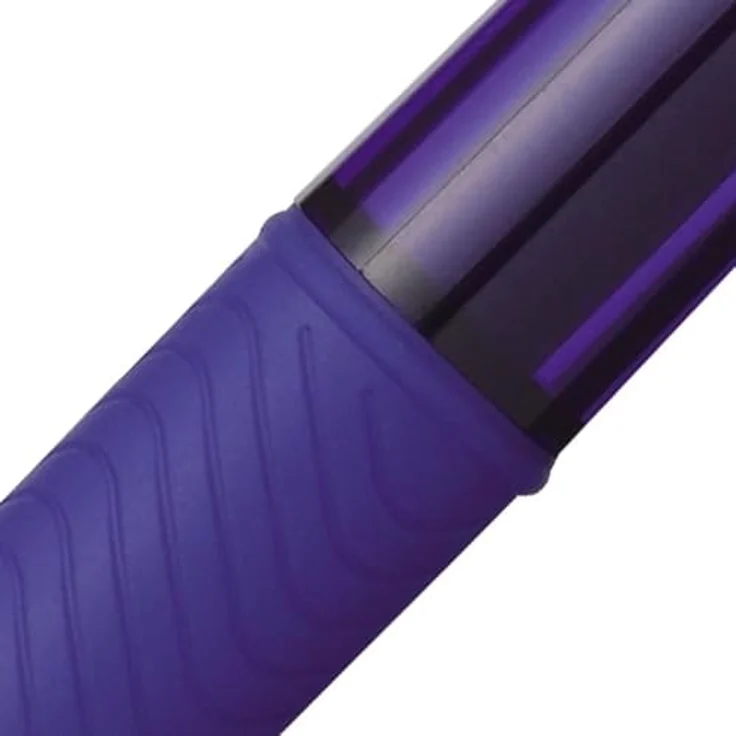 Pentel Gel-Tintenroller EnerGel BL 110, Druckmechanik, schnell trocknende Tinte, 0,5 mm Strichstärke, Blau, 12 Stück – Bild 3