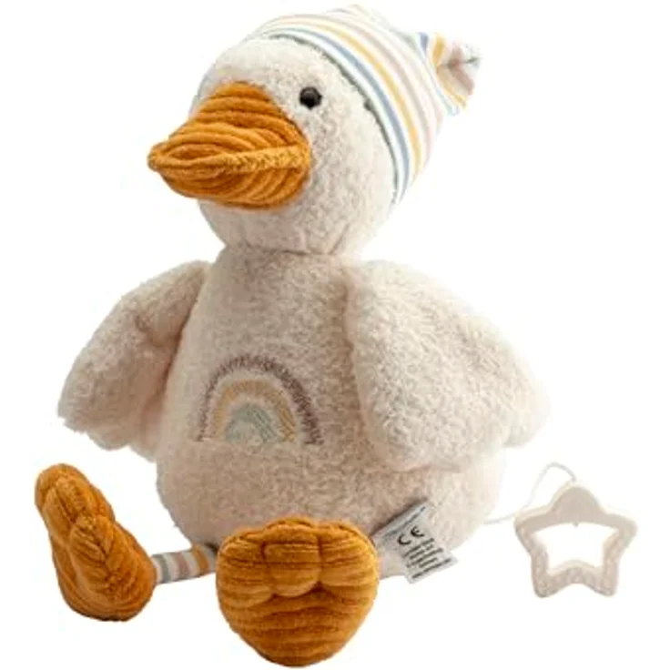 Sterntaler Spieluhr groß Ente Edda Lou, Kuscheltier mit Einschlafhilfe, Melodie Brahms Wiegenlied, unisex – Bild 2