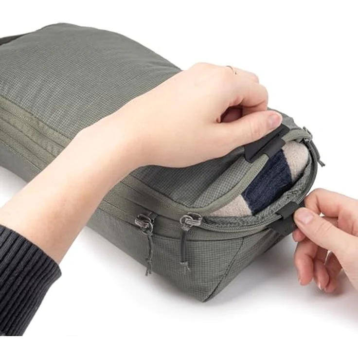 Peak Design Packing Cube Small, komprimierbarer Etui mit 9 Litern Volumen, selbstheilendem Material und Expansions-Reißverschluss – Bild 4