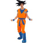 Chaks Vegaoo Son Goku-Herrenkostüm Lizenz von Dragonball Z orange - Orange, XL, 100% Polyester, Handwäsche