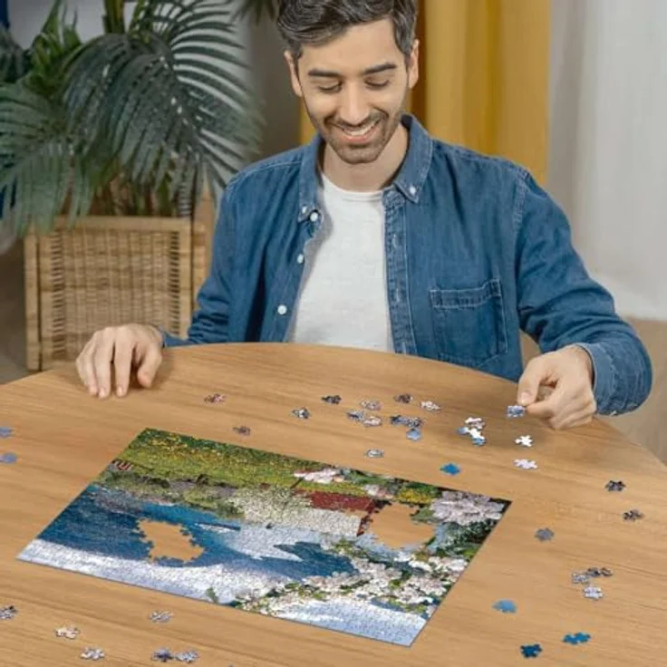Ravensburger Puzzle 12000208 - Skandinavische Idylle - 500 Teile Puzzle für Erwachsene und Kinder ab 12 Jahren, Puzzle mit Norwegen-Motiv – Bild 3