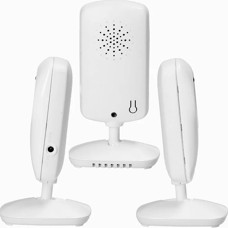 Alecto DVM64CAM, zusätzliche Kamera für Alecto DVM64 Babyphone, mit automatischer Nachtsicht, Weiß