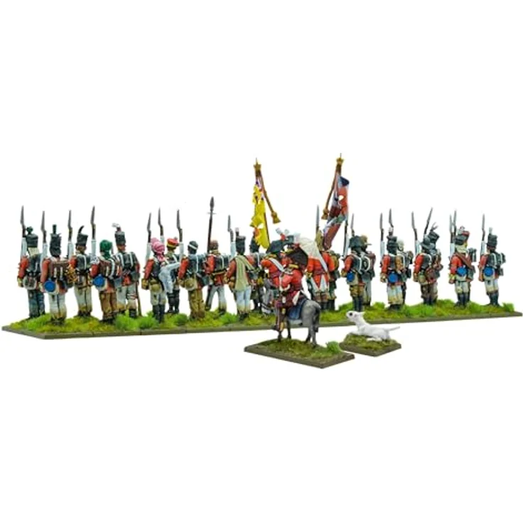 Warlord Games O'er The Hills And Far Away (British Peninsular Veterans) – Miniaturen im Maßstab 28 mm aus feinstem Warlord Resin für napoleonische Tisch-Kriegsspiele, erforden Montage und Lackierung – Bild 5