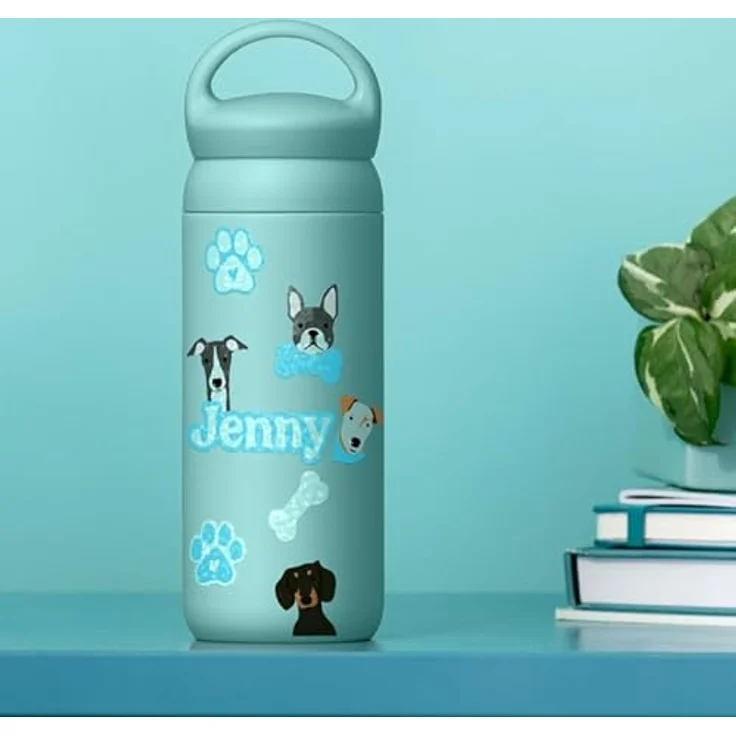 Bedruckbares, wasserfestes, holografisches Aufkleberset – A4 (5 Stk.) – Bild 2