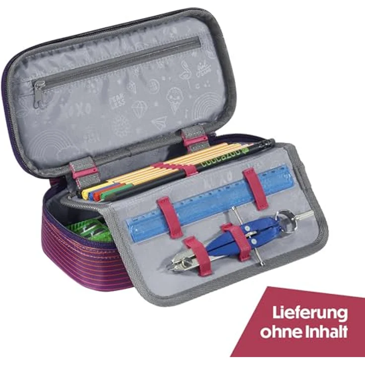 coocazoo Federmäppchen "PencilDenzel" soniclights purple – Bild 2