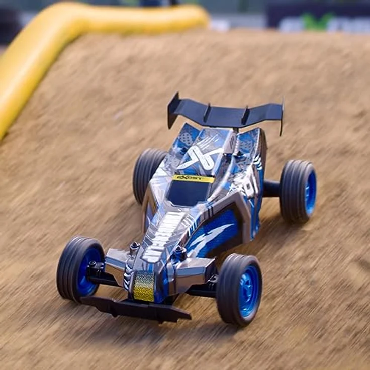 Silvertlit – Exost Ferngesteuertes Auto – Thunder Clap 40 cm – Ultraschnelles blaues XXL-Buggy-Fahrzeug – Geschwindigkeit: 20 km/h - 1:10 – RC-Spielzeug für Kinder ab 5 Jahren – 20645 – Bild 2