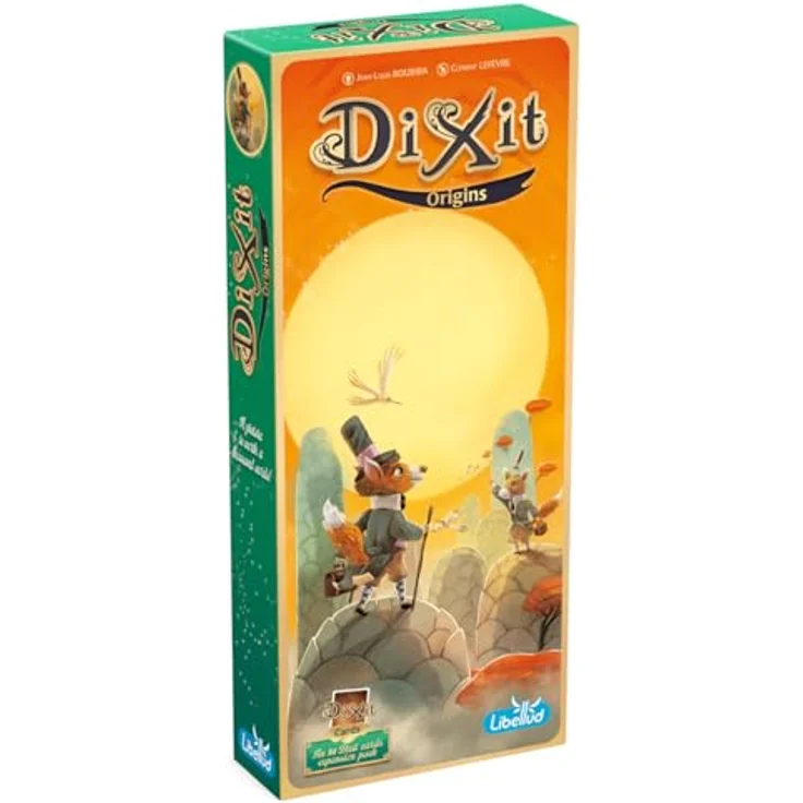 Libellud Dixit Expansion 4: Origins, Brettspiel mit 84 neuen Karten, für 3 bis 8 Spieler, ab 8 Jahren, 30 Minuten Spieldauer – Bild 1