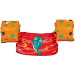 Bestway Schwimmweste Puddle Jumper® Schwimmhilfe Walross mit Textilbezug, 2-6 Jahre, Nylonmaterial, 56 cm Brustumfang, bis 30 kg, blau