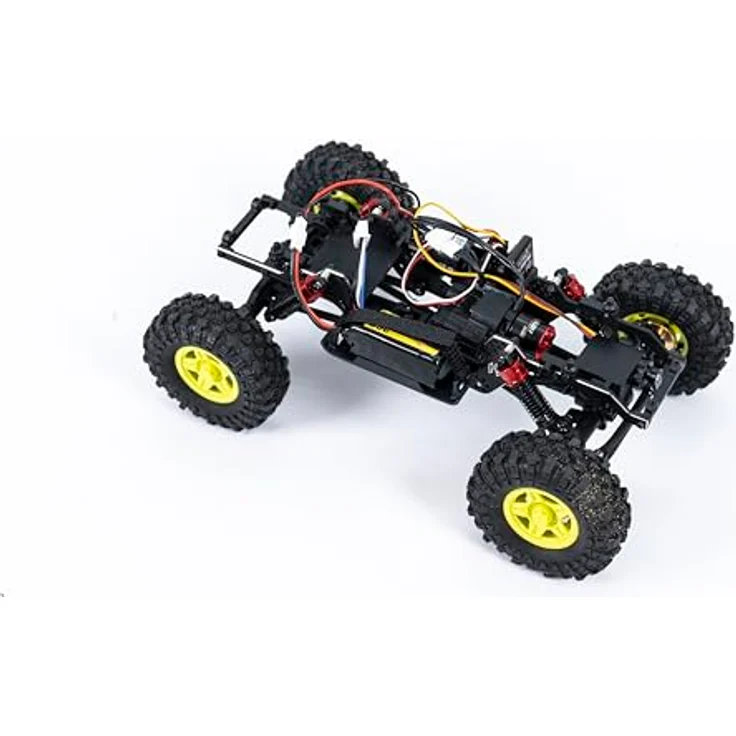 Absima CR18P EVO PRO JUICED, 1:18 Brushless RC Truggy in Rot, 3S LiPo, wasserdicht, Over/Underdrive Achsen, optimierte Gewichtsverteilung – Bild 7