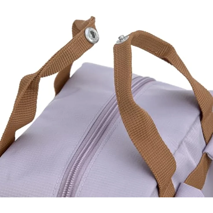 LÄSSIG Kinderrucksack Mini Square Backpack Lilac, 27 cm, 7 Liter, ab 3 Jahre, wasserabweisend, mit individuell anpassbaren Schultergurten – Bild 3