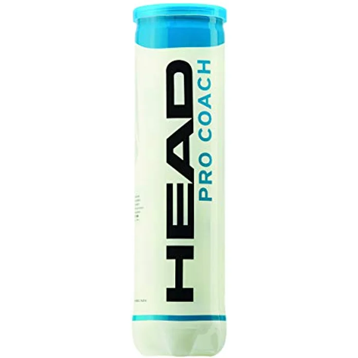 Head Tennis Bälle 4B Head Pro Coach 4-Ball Dose – Bild 2