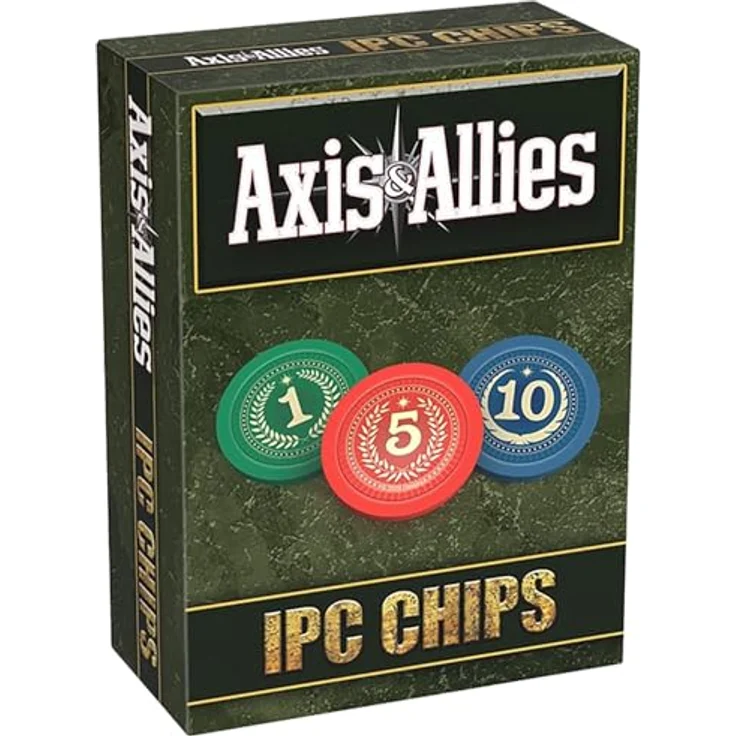 Sonstige Verlage Axis & Allies: Ipc Chips Erweiterung für strategisches Gameplay, kompatibel mit allen Versionen – Bild 1