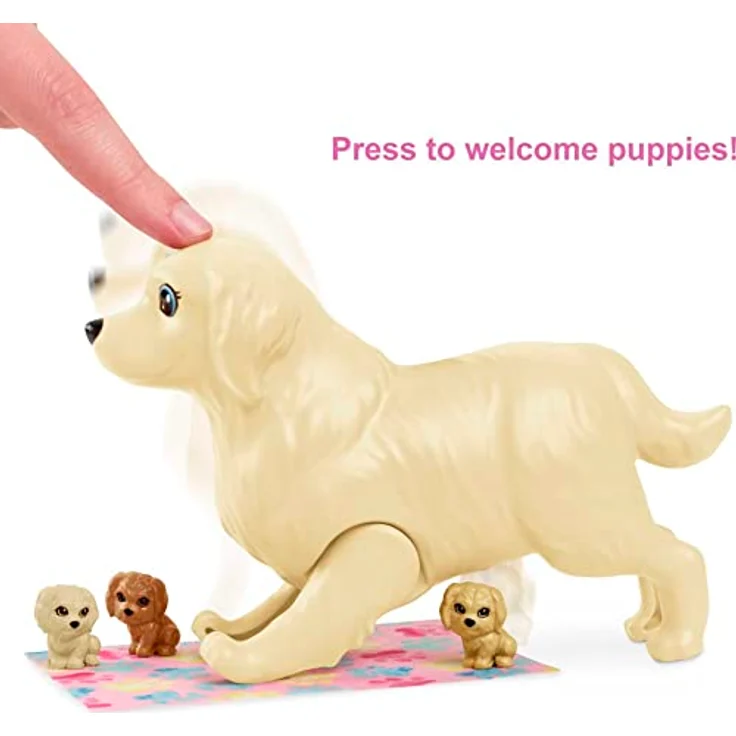 Mattel - Barbie Puppe mit Hund & Welpen – Bild 4